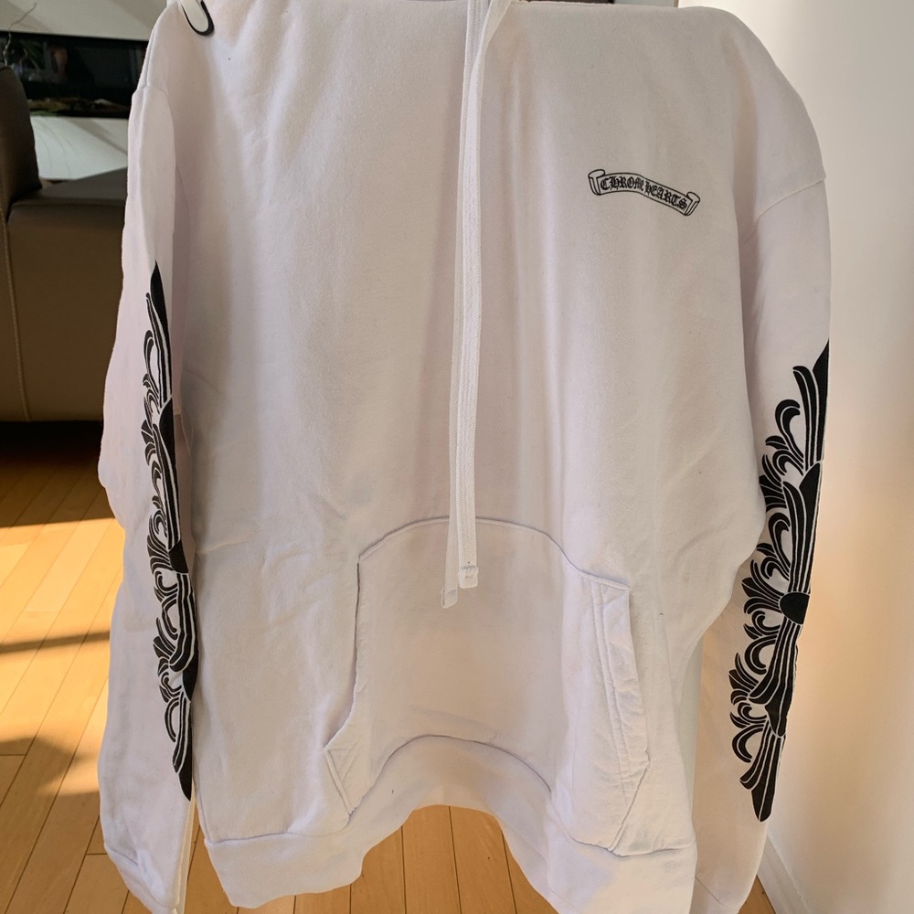 Chrome Hearts white hoodie